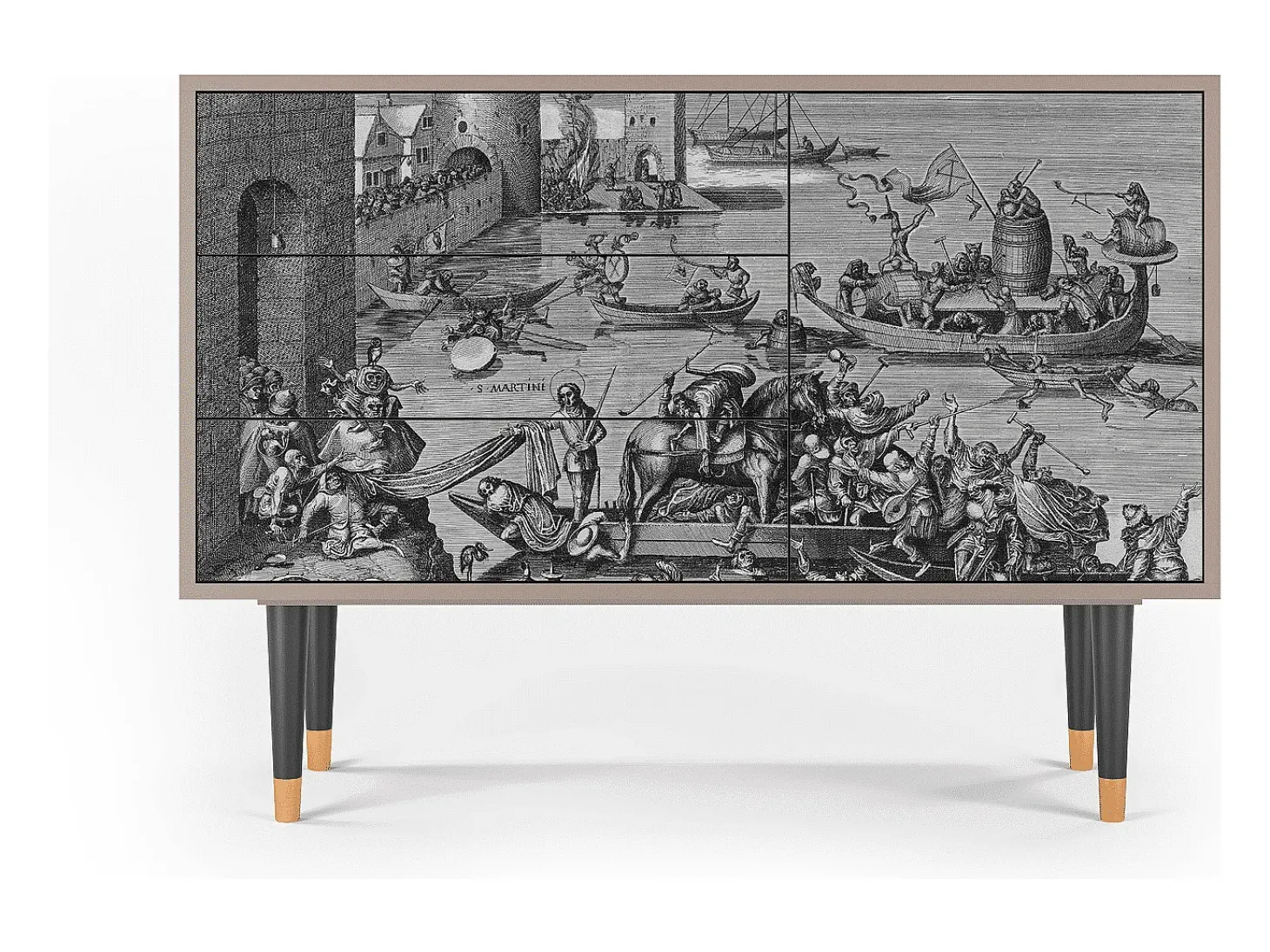 Aparador - 115х84х41 cm - S3 - Saint Martin, Arena
