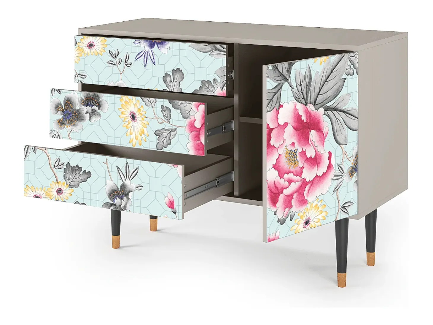 Aparador - 115х84х41 cm - S3 - Sky Garden, Arena