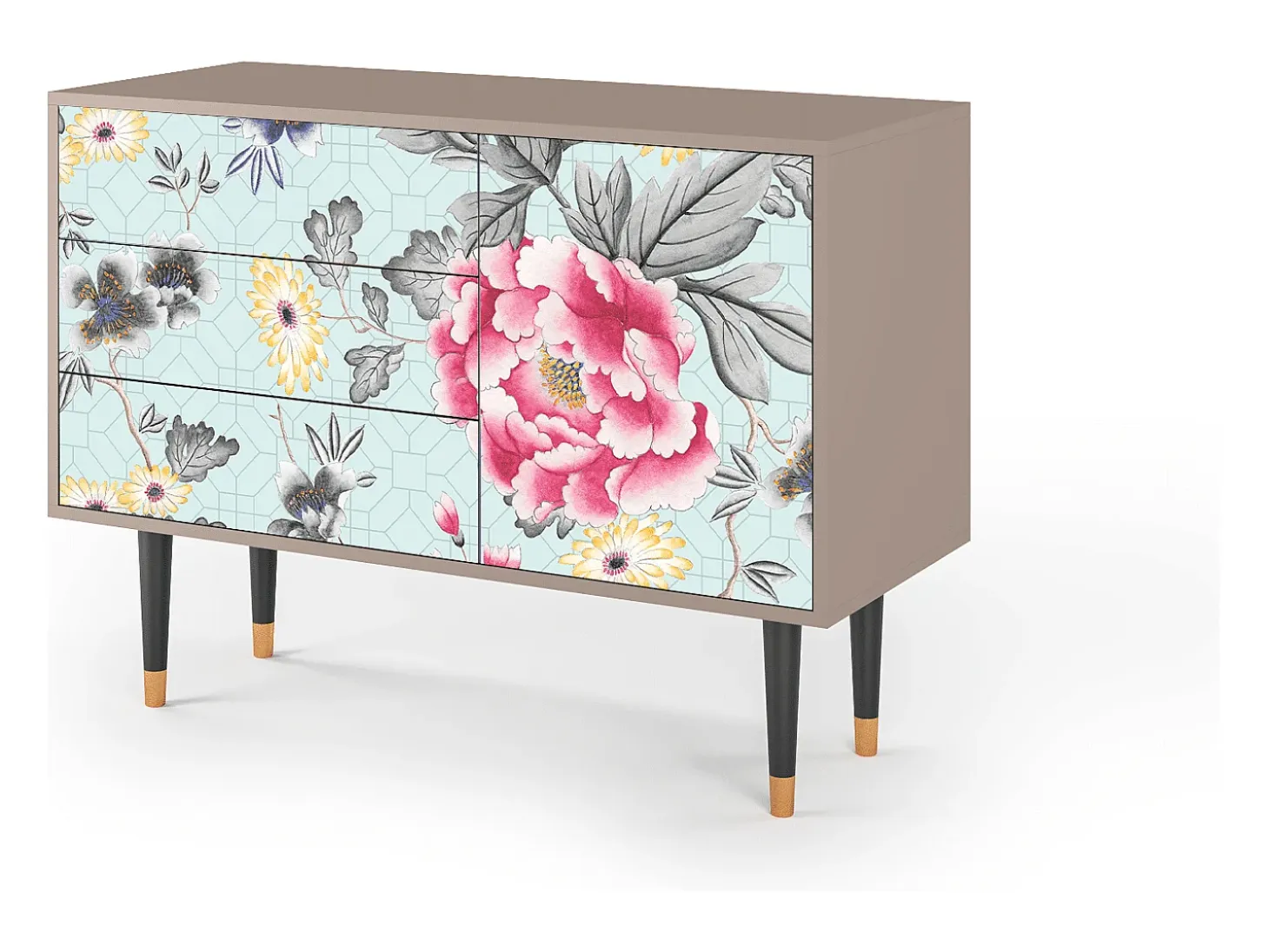 Aparador - 115х84х41 cm - S3 - Sky Garden, Latte