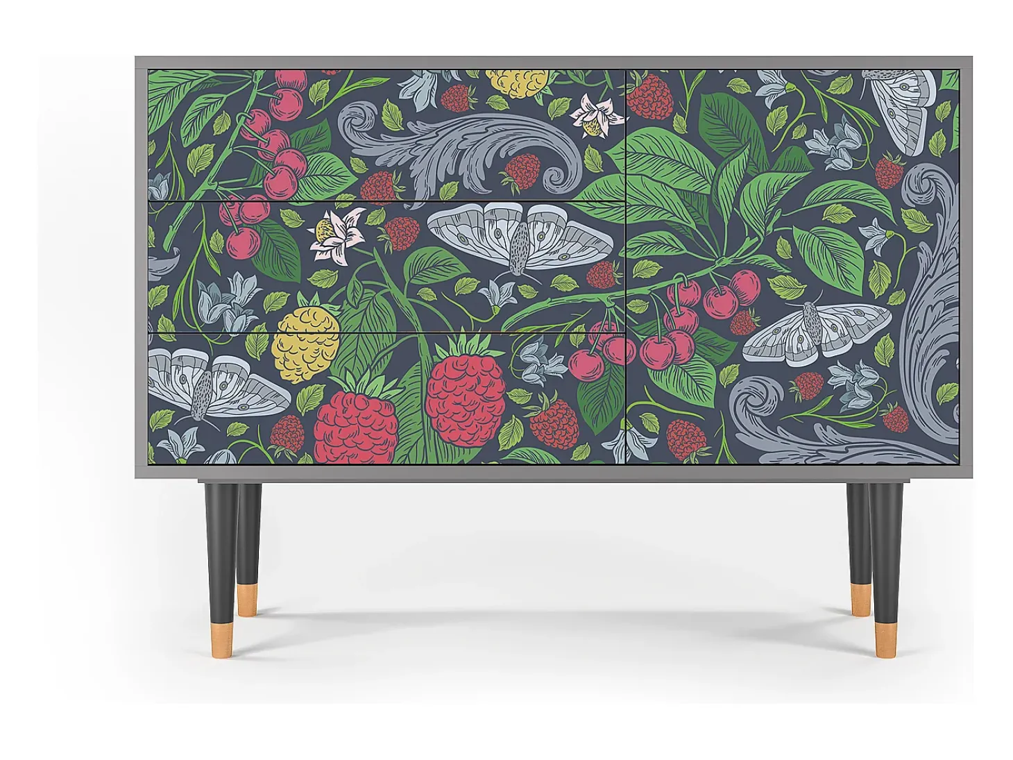 Aparador - 115х84х41 cm - S3 - Summer Berries, Gris