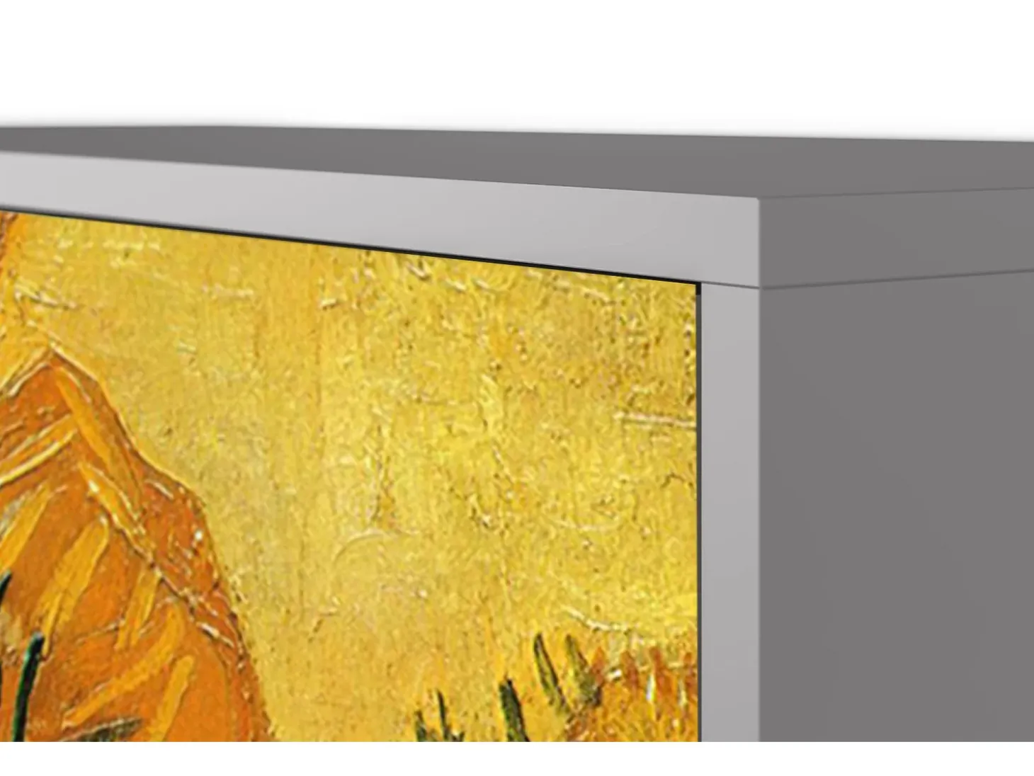 Aparador - 115х84х41 cm - S3 - Sunflowers, Gris