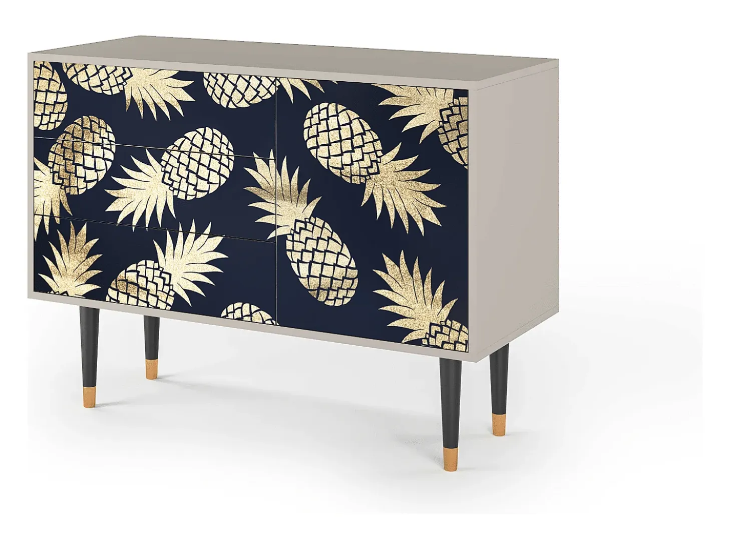 Aparador - 115х84х41 cm - S3 - Sunny Pineaple, Arena
