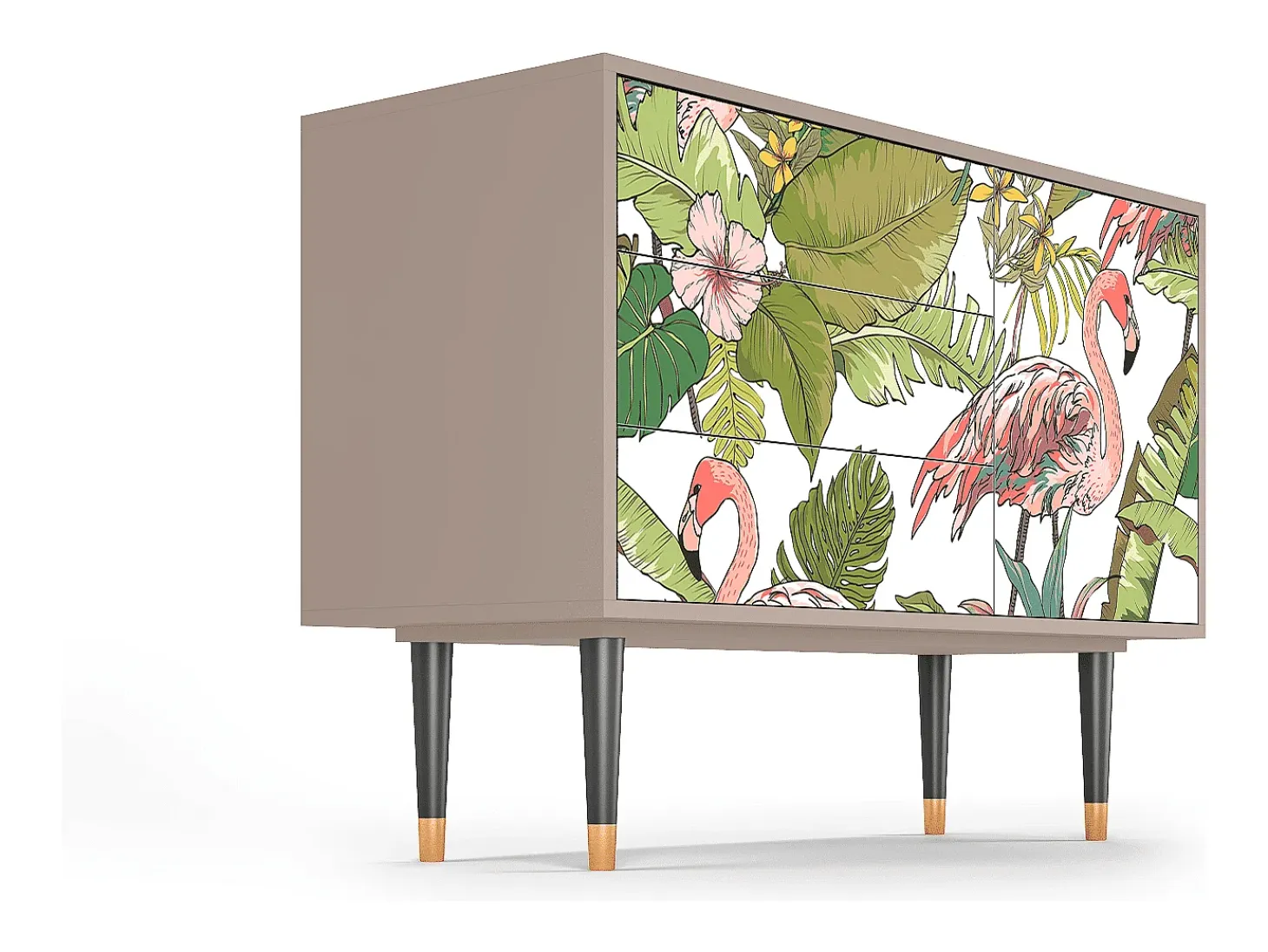 Aparador - 115х84х41 cm - S3 - Sweet Flamingo, Latte