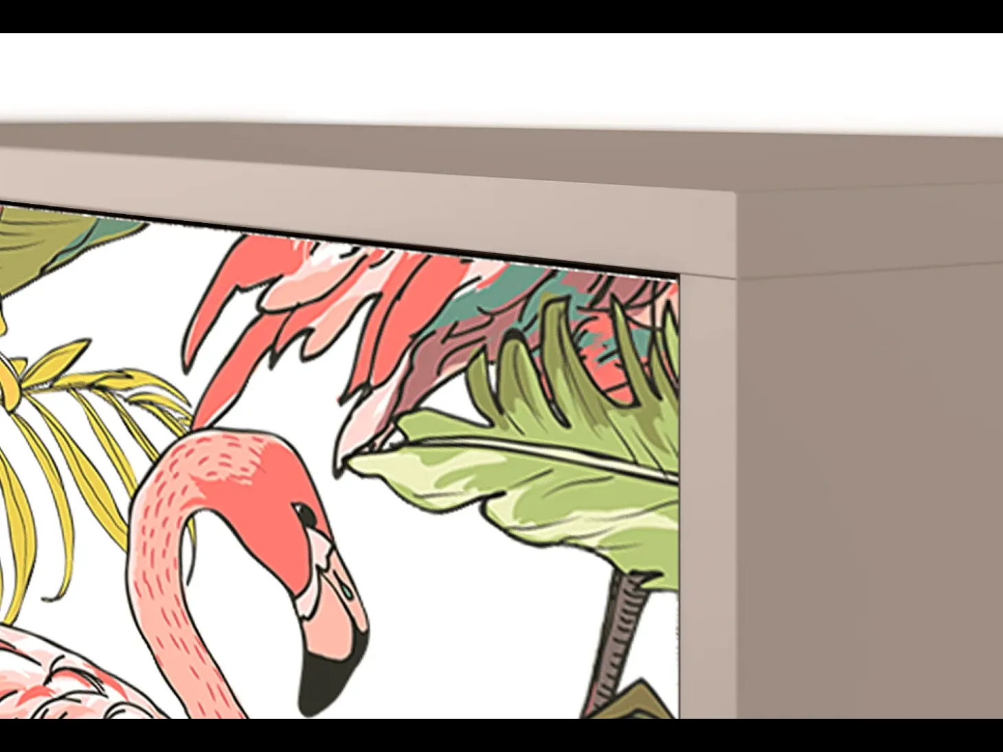 Aparador - 115х84х41 cm - S3 - Sweet Flamingo, Latte