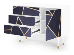 Aparador - 115х84х41 cm - S3 - The Amethyst, Blanco