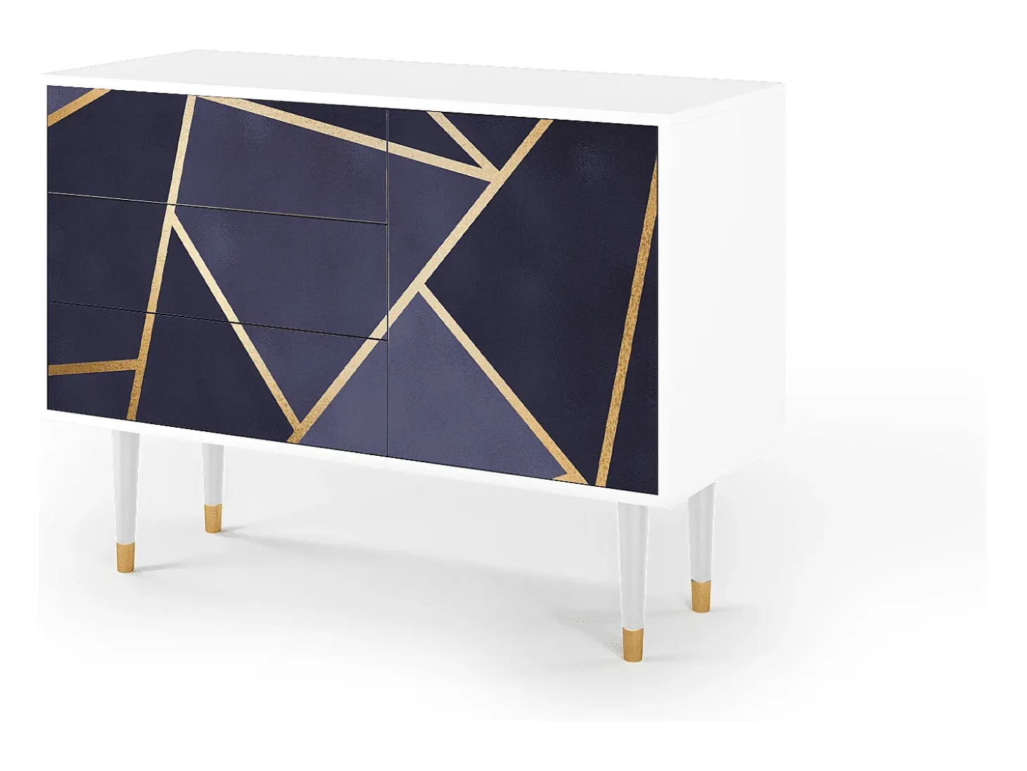 Aparador - 115х84х41 cm - S3 - The Amethyst, Blanco