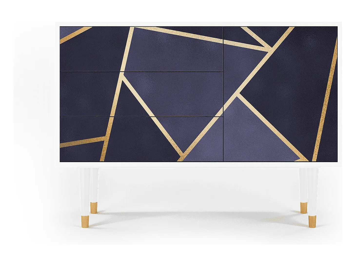 Aparador - 115х84х41 cm - S3 - The Amethyst, Blanco