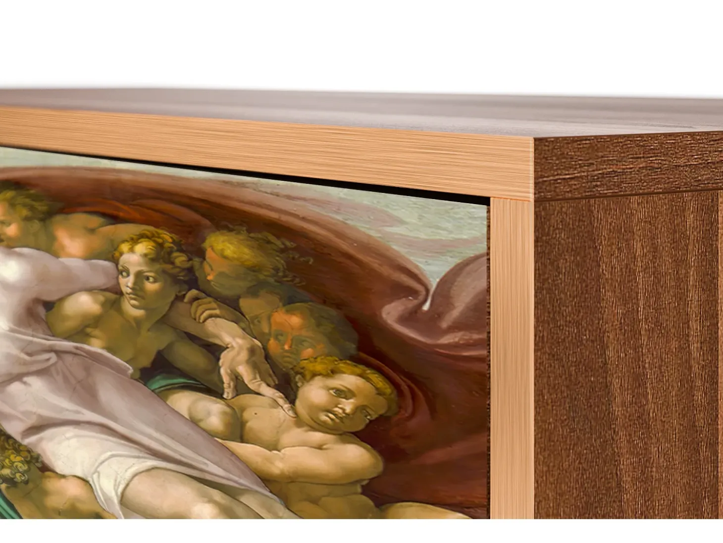 Aparador - 115х84х41 cm - S3 - The Creation of Adam, Nogal