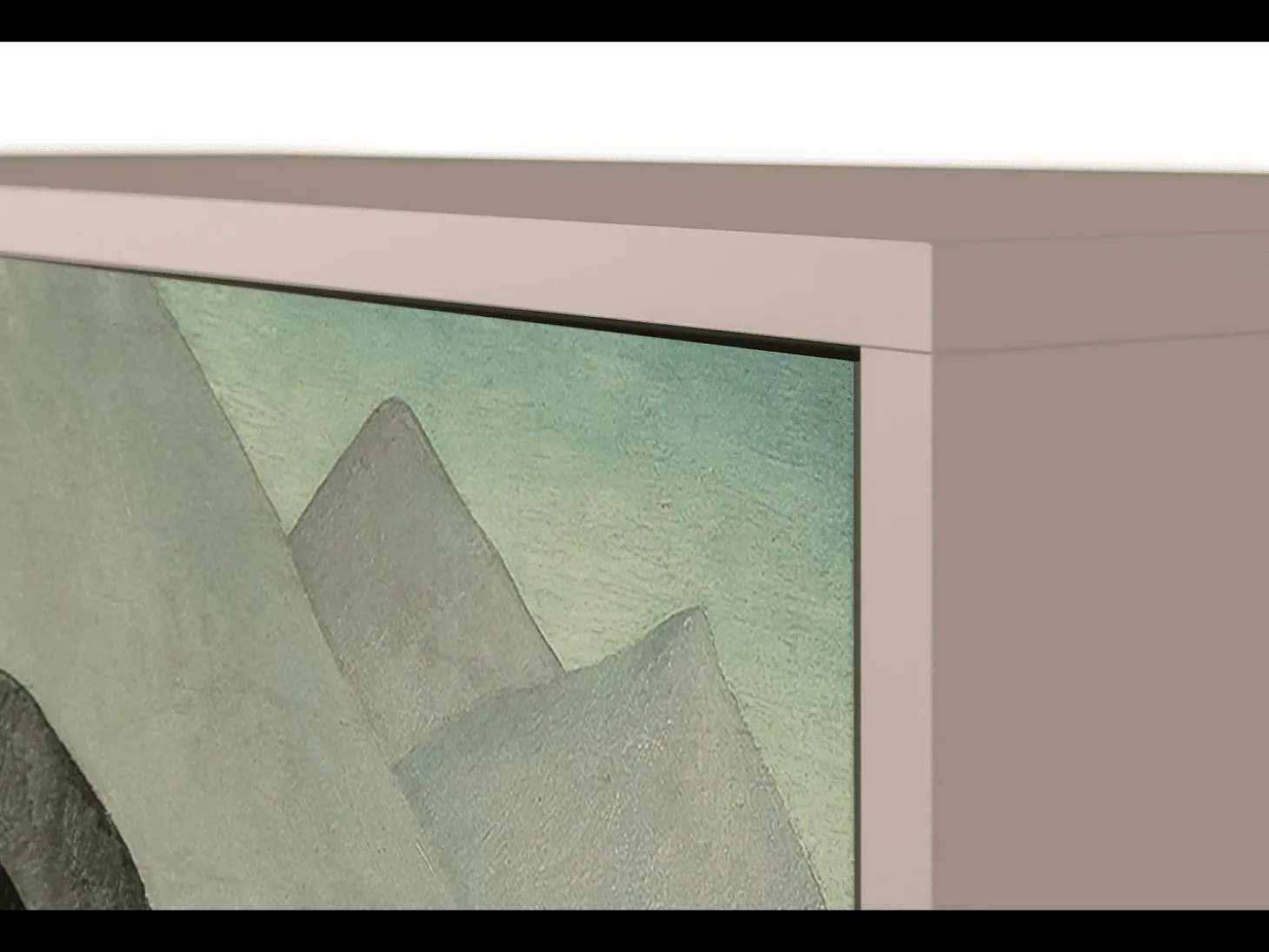 Aparador - 115х84х41 cm - S3 - The Cubist Paintings , Latte