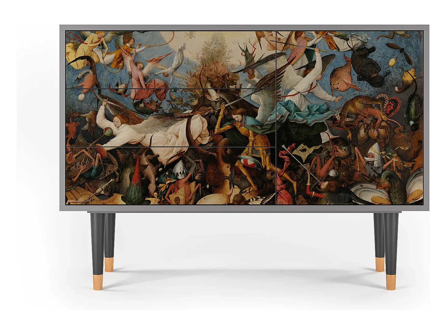 Aparador - 115х84х41 cm - S3 - The Fall, Gris