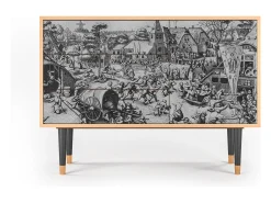 Aparador - 115х84х41 cm - S3 - The Festival of Saint, Nogal