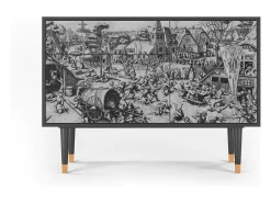 Aparador - 115х84х41 cm - S3 - The Festival of Saint, Antracita