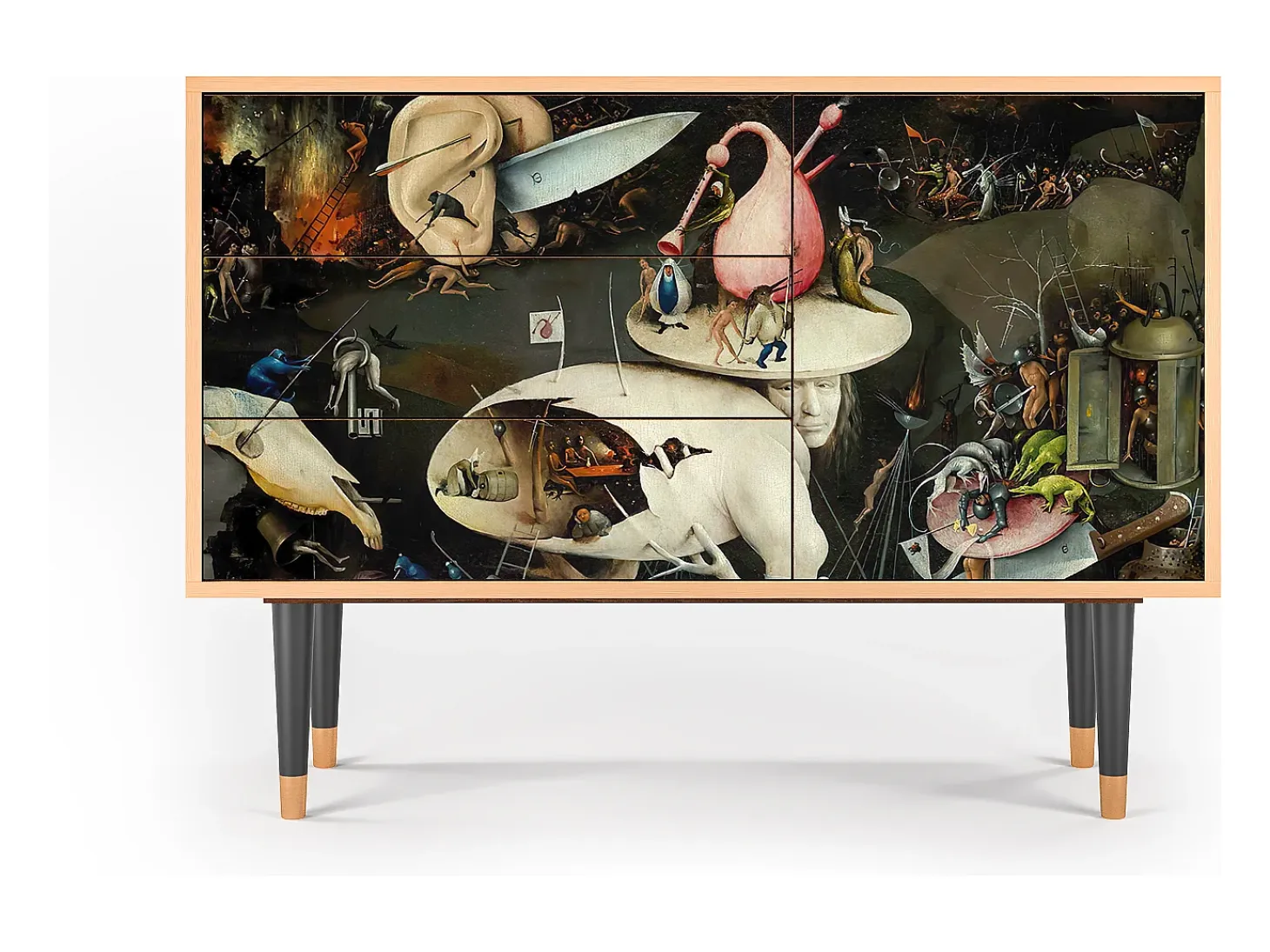 Aparador - 115х84х41 cm - S3 - The Garden 2, Nogal