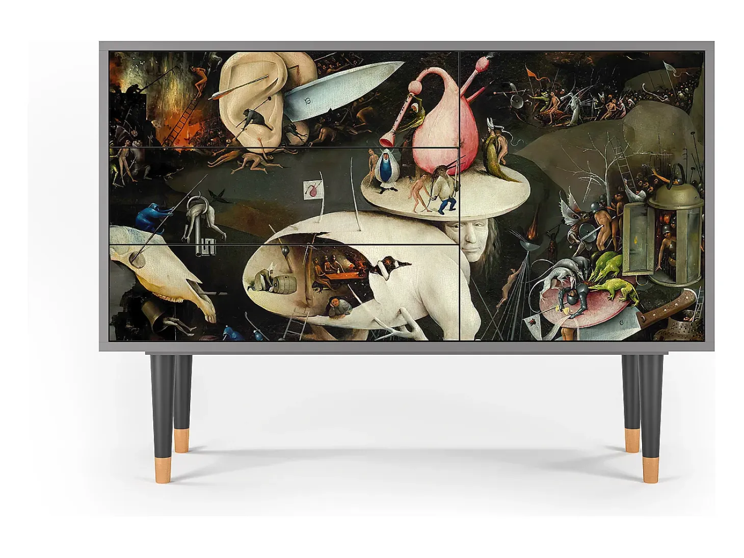Aparador - 115х84х41 cm - S3 - The Garden 2, Gris