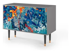 Aparador - 115х84х41 cm - S3 - The Girl - James Jean, Gris