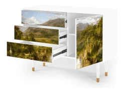 Aparador - 115х84х41 cm - S3 - The Heart of the Andes , Blanco