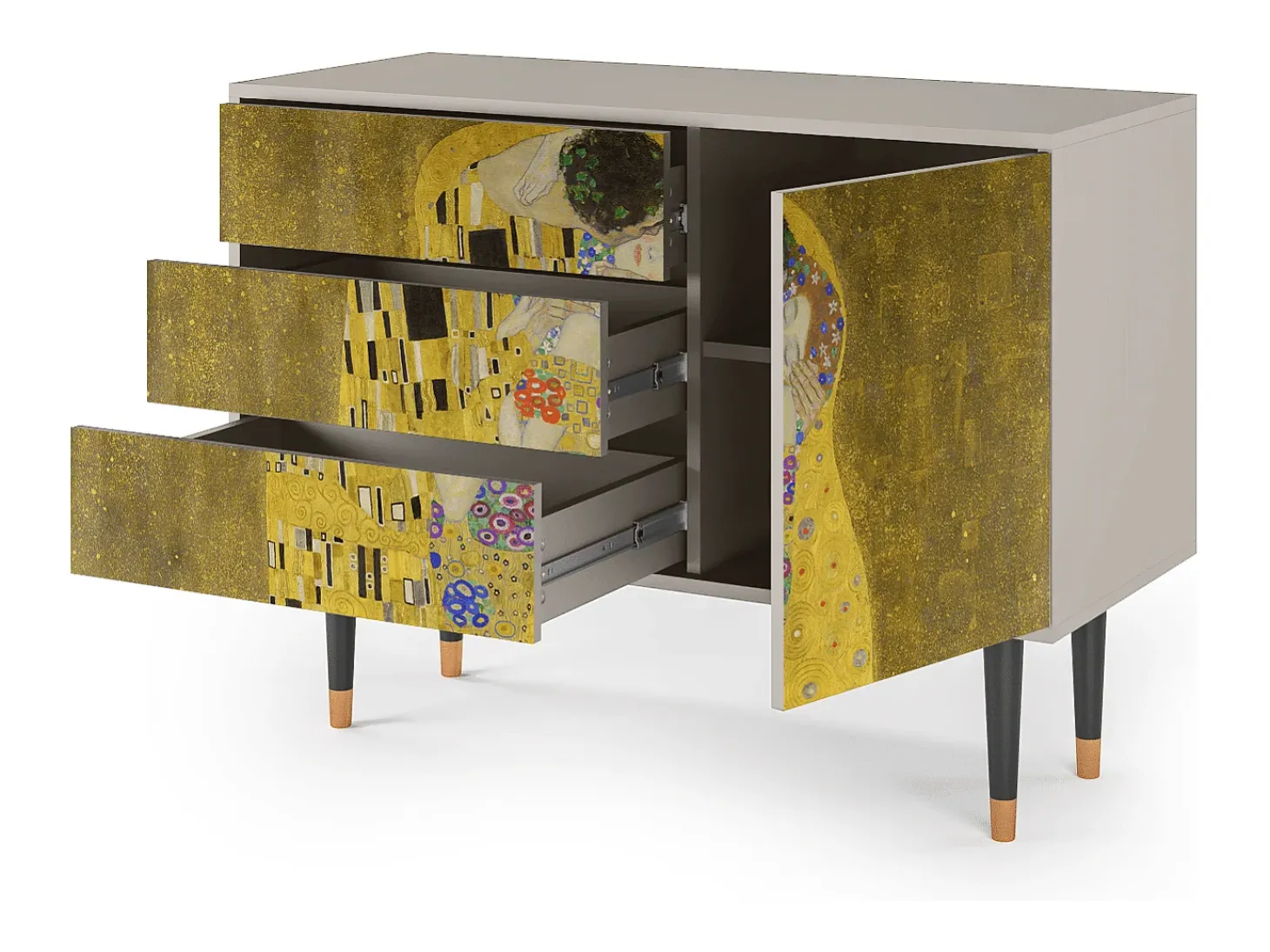 Aparador - 115х84х41 cm - S3 - The Kiss by Klimt , Arena