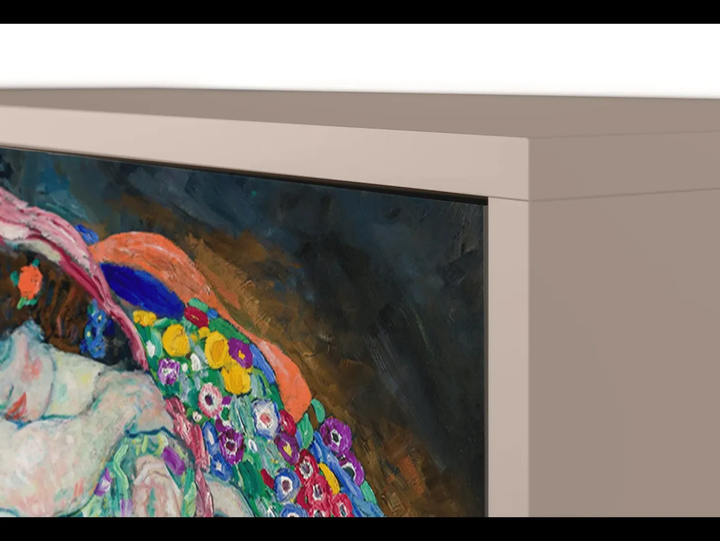 Aparador - 115х84х41 cm - S3 - The Maiden by Klimt, Latte