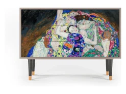 Aparador - 115х84х41 cm - S3 - The Maiden by Klimt, Latte