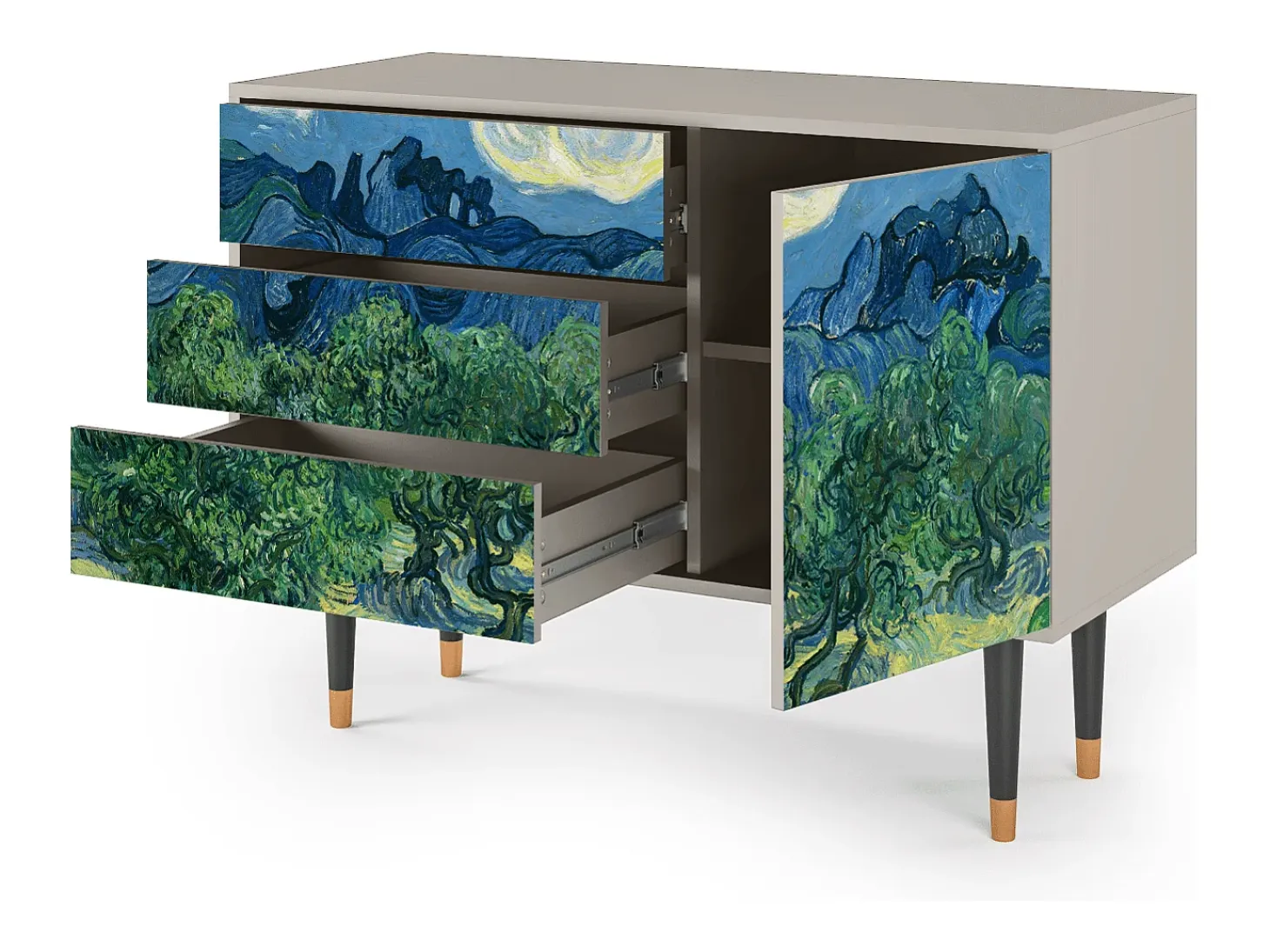 Aparador - 115х84х41 cm - S3 - The Oil Trees, Arena