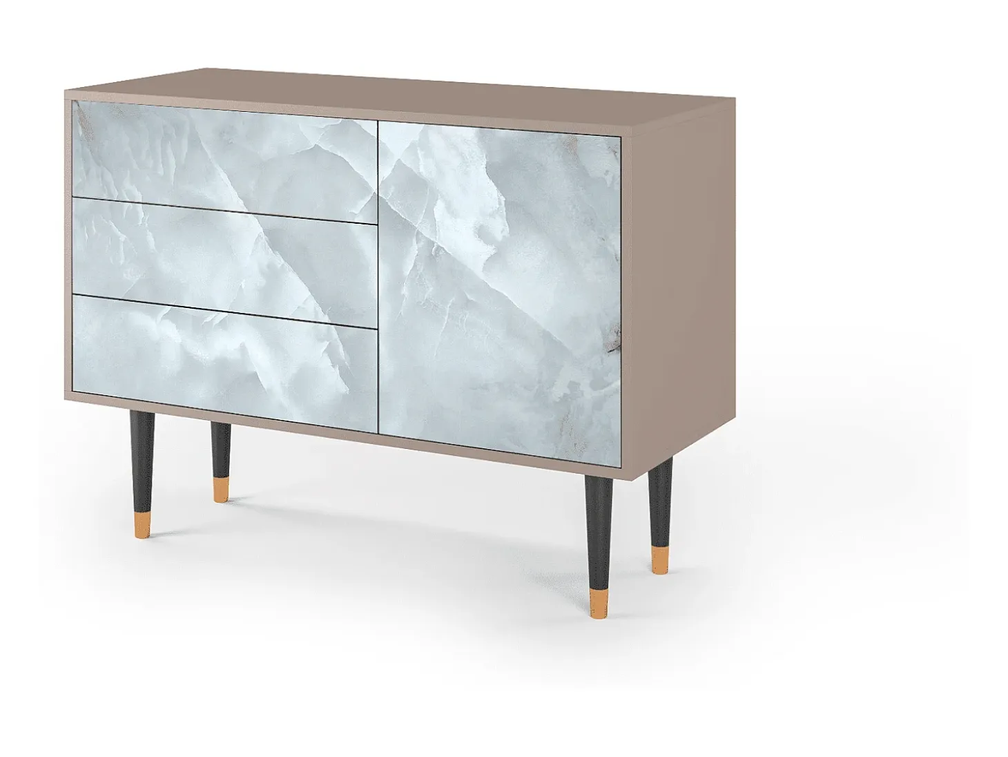 Aparador - 115х84х41 cm - S3 - The Onyx, Latte