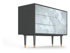 Aparador - 115х84х41 cm - S3 - The Onyx, Antracita