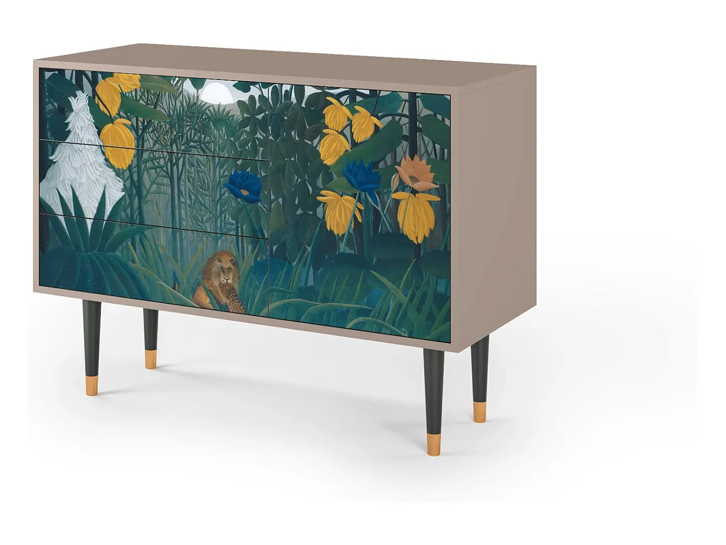 Aparador - 115х84х41 cm - S3 - The Repast of the Lion, Latte