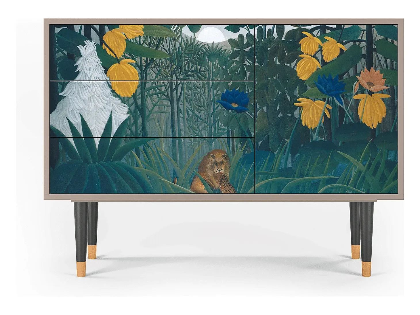 Aparador - 115х84х41 cm - S3 - The Repast of the Lion, Latte