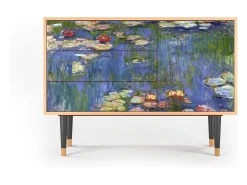 Aparador - 115х84х41 cm - S3 - The water lily pond , Nogal