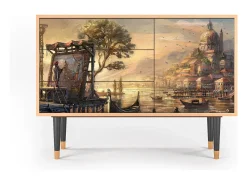 Aparador - 115х84х41 cm - S3 - Venice, Nogal