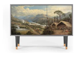 Aparador - 115х84х41 cm - S3 - View Across the Plains , Gris