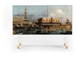 Aparador - 115х84х41 cm - S3 - View Across the Plains , Blanco