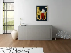 Aparador 3 puertas/3 cajones 200x40x83,5 cm Elios cachemira