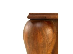 Aparador 2 puertas de madera de mango maciza con patas torneadas
