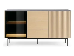 Aparador : roble vicenza, 157 x 84 x 39 cm