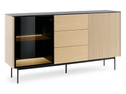 Aparador : roble vicenza, 157 x 84 x 39 cm