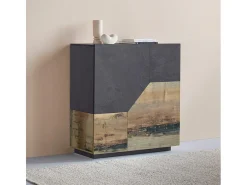 Aparador 100 x 43 cm 2 puertas cocina mueble salón moderno Klain Report