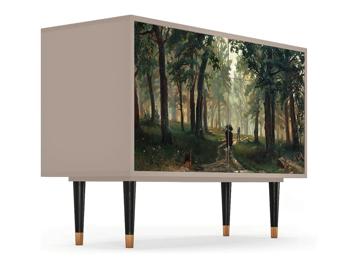 Aparador - 115x85x48 cm - BS4 - Rain in the Oak Forest, Latte