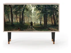 Aparador - 115x85x48 cm - BS4 - Rain in the Oak Forest, Latte