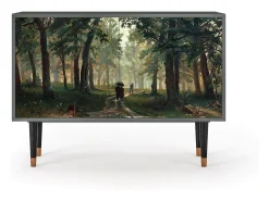 Aparador - 115x85x48 cm - BS4 - Rain in the Oak Forest, Antracita