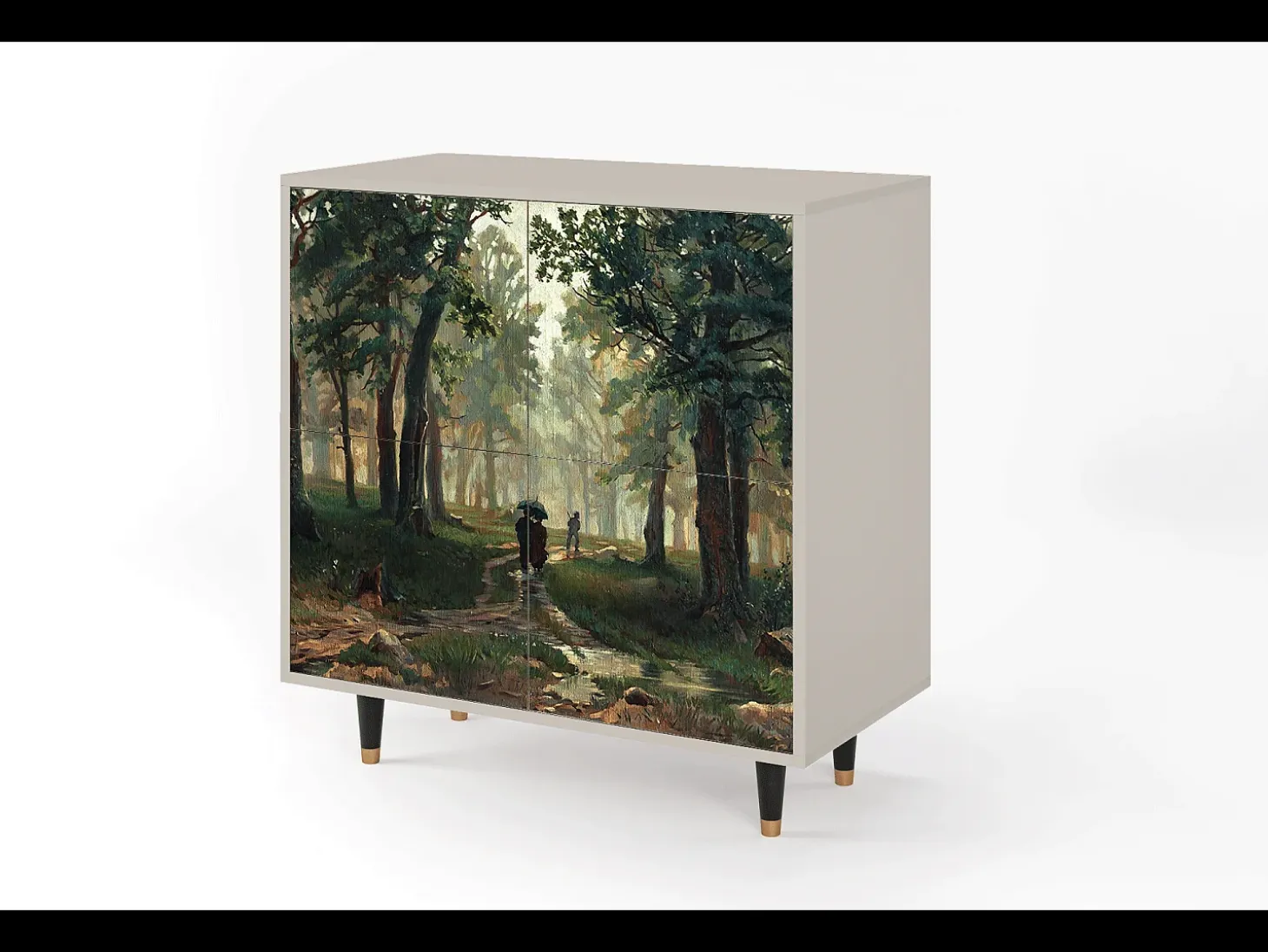 Aparador - 94x96x48 cm - BS3 - Rain in the Oak Forest, Arena