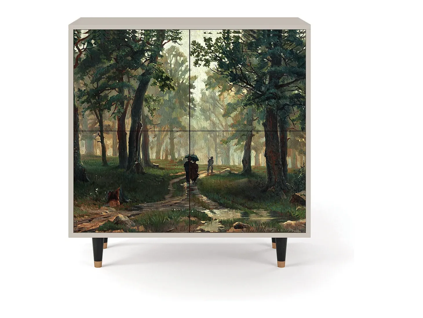 Aparador - 94x96x48 cm - BS3 - Rain in the Oak Forest, Arena