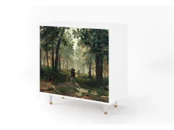 Aparador - 94x96x48 cm - BS3 - Rain in the Oak Forest, Blanco