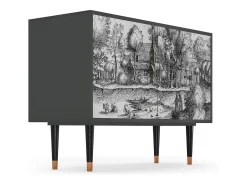 Aparador - 115x85x48 cm - BS4 - A Pond, Antracita