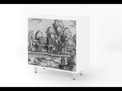 Aparador - 94x96x48 cm - BS3 - A Pond, Blanco