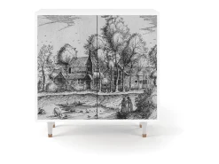 Aparador - 94x96x48 cm - BS3 - A Pond, Blanco