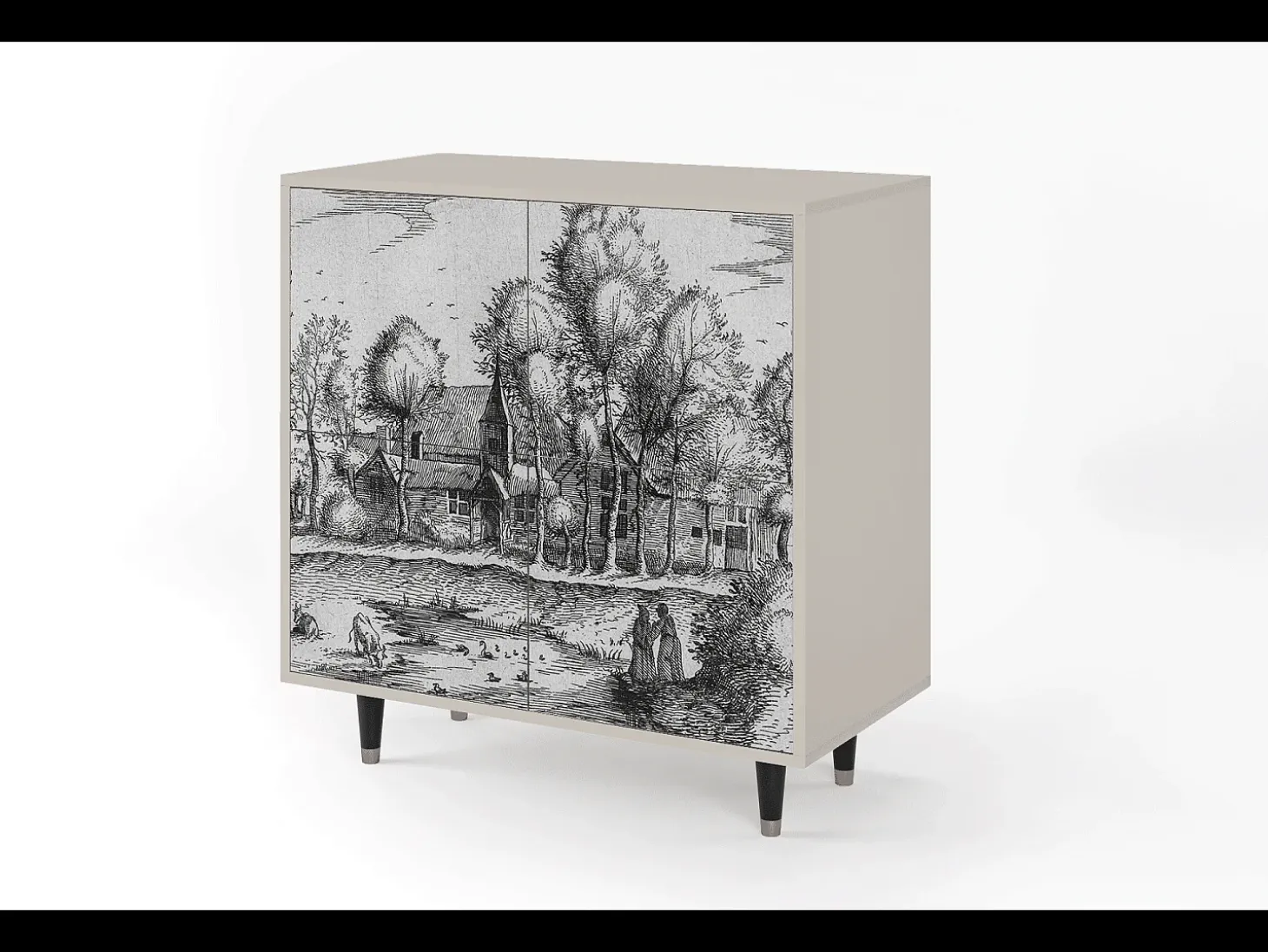 Aparador - 94x96x48 cm - BS3 - A Pond, Arena