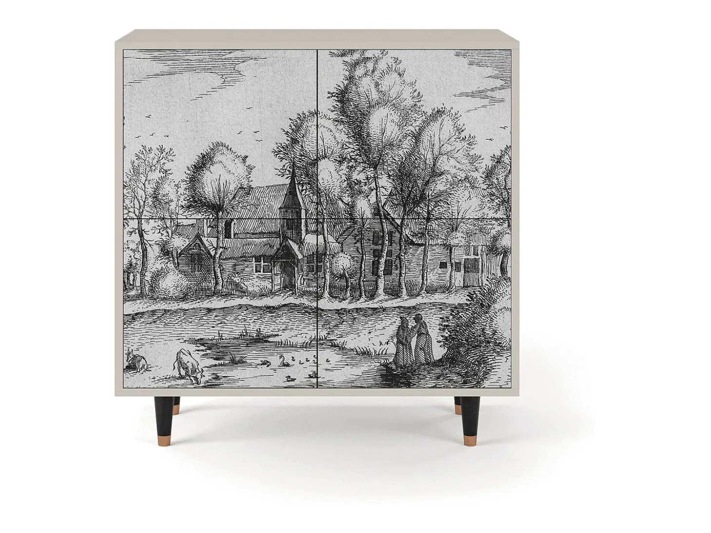 Aparador - 94x96x48 cm - BS3 - A Pond, Arena