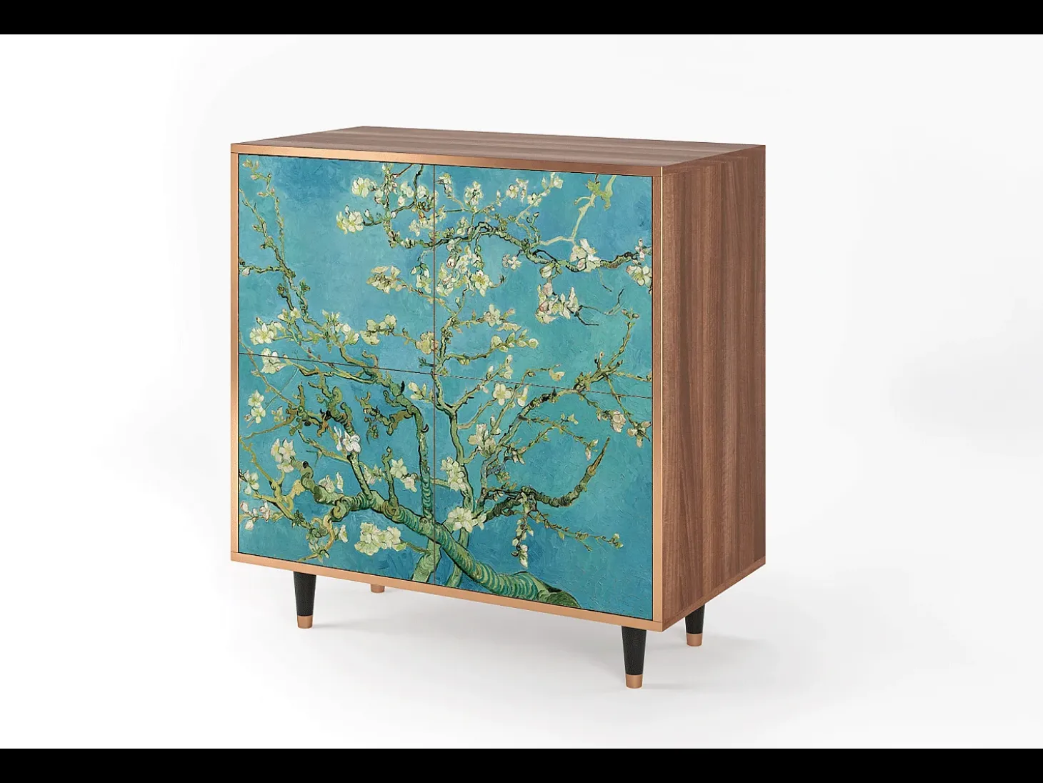 Aparador - 94x96x48 cm - BS3 - Almond Blossom, Nogal