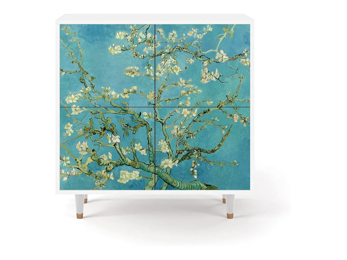 Aparador - 94x96x48 cm - BS3 - Almond Blossom, Blanco